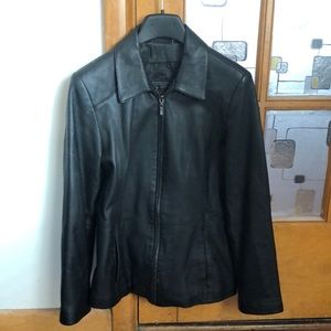 Women’s leather coat size 8